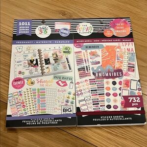 Happy Planner Stickers Pregnancy & Mixed Media Mom